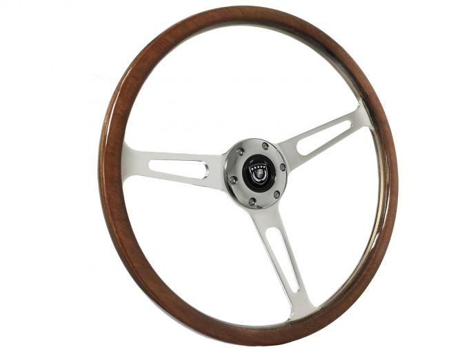 Auto Pro USA VSW Steering Wheel S6 Classic Wood ST3554