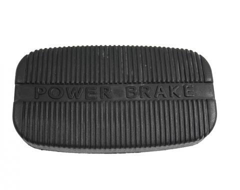 Corvette Pedal Pad, Power Brake Auto, 1963-1967