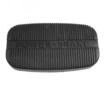 Corvette Pedal Pad, Power Brake Auto, 1963-1967