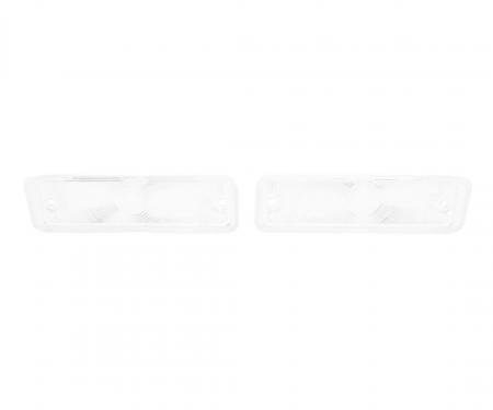 Trim Parts 1966-67 Chevrolet Chevy II/Nova Clear Parking Light Lens, Pair A3046C