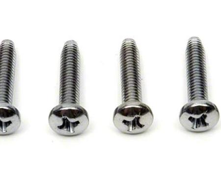 Redline Restomotive® 1964 Chevrolet Chevelle Taillight and Backup Light Lens Mounting Screw Set, 8 Piece