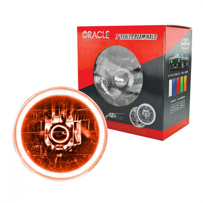 予約受付中】 ORACLE Pre-Installed Sealed Glass ColorSHIFT ORACLE Beam  Lens Sealed LED Beam LIGHTING Halo 4