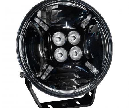 Oracle Lighting 7" Multifunction 60W LED Spotlight Round Post Mount 2915-023