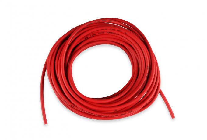 MSD Super Conductor Spark Plug Wire, Red 8.5mm, 50 Ft 34029