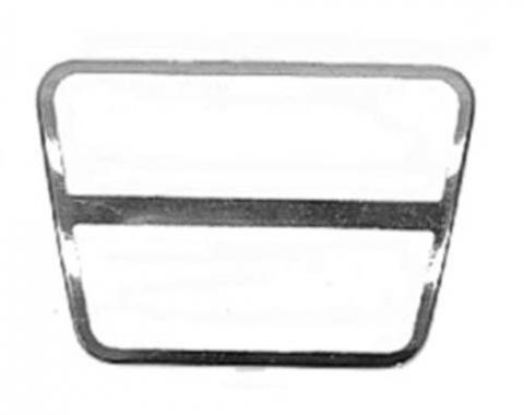 Camaro Brake & Clutch Pedal Pad Trim, For Cars With Manual Transmission, 1967-1981