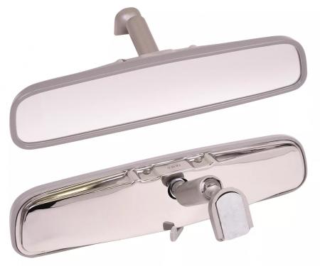 Nova Rear View Mirror, Inner, Chrome, Day/Night, 10 Inch, 1973-1979