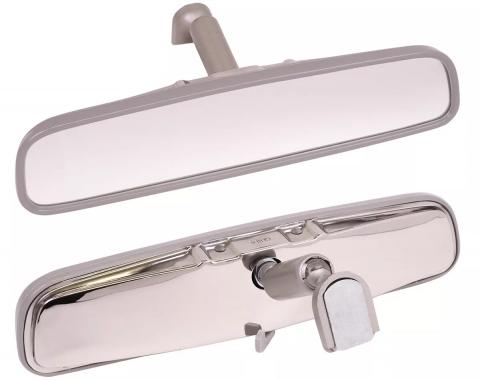 Nova Rear View Mirror, Inner, Chrome, Day/Night, 10 Inch, 1973-1979