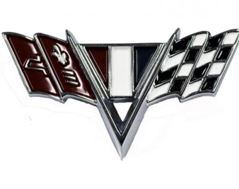 Classic Headquarters Fender "V-Flag" Emblem, Each W-419