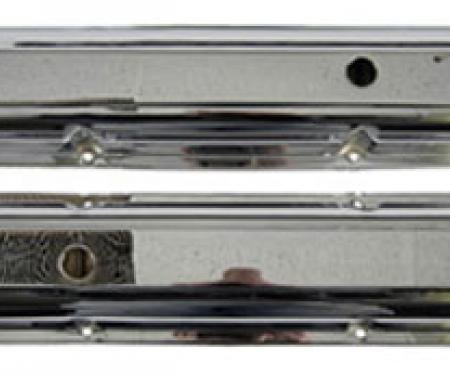 Classic Headquarters SS / Z-28 / Corvette Valve Covers-Pair Chrome W-542