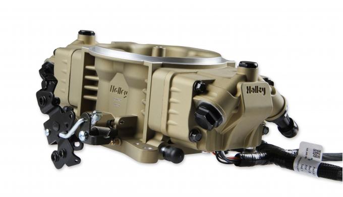 Holley EFI Terminator X Stealth 4150 Throttle Body, Gold 534-297