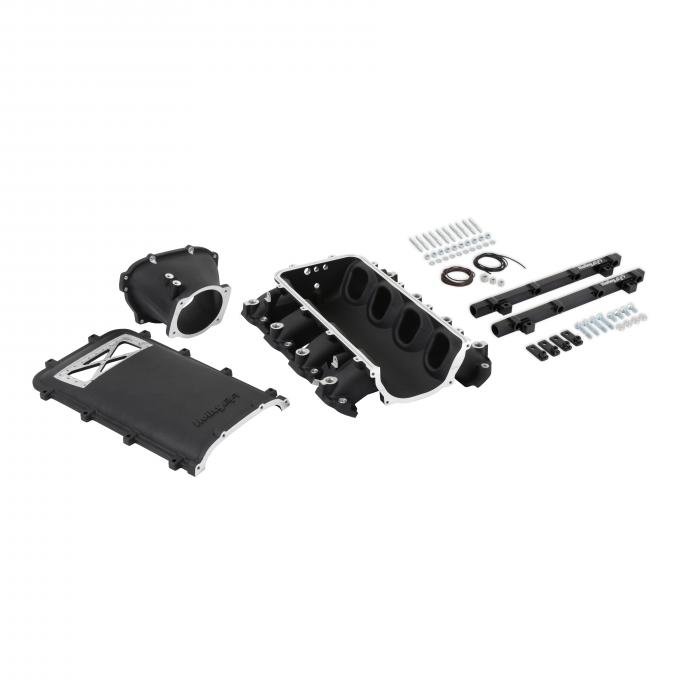 Holley EFI Holley Ultra Lo-Ram Manifold Kit and Port Injection Fuel Rails- GM Gen v LT 300-719BK