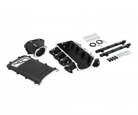 Holley EFI Holley Ultra Lo-Ram Manifold Kit and Port Injection Fuel Rails- GM Gen v LT 300-719BK