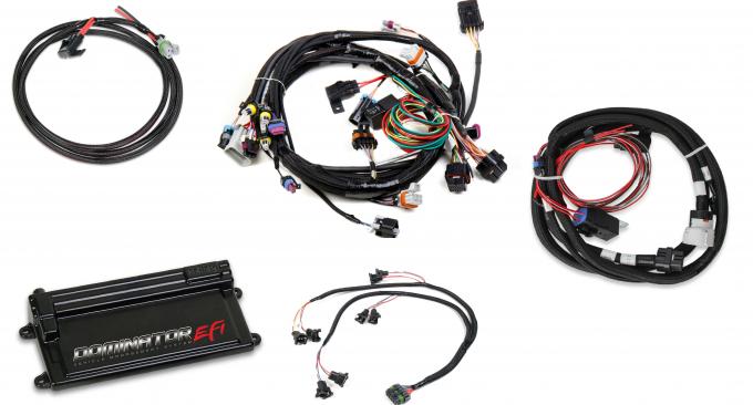 Holley EFI Dominator EFI Kit, LS1 Main Harness w/ Trans Control with EV1 Injector Harnesses 550-656