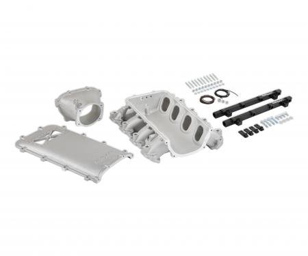 Holley EFI Holley Ultra Lo-Ram Manifold Kit and Port Injection Fuel Rails- GM Gen v LT 300-719