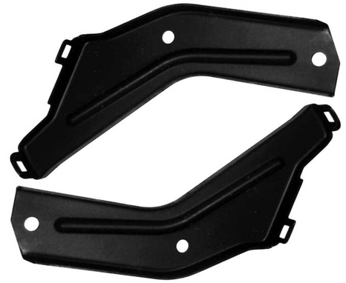 Ted Williams Enterprises LLC Front Bumper Brackets, Inner, LH/RH Pair, 62-65 Chevy II Nova C-P2-2250