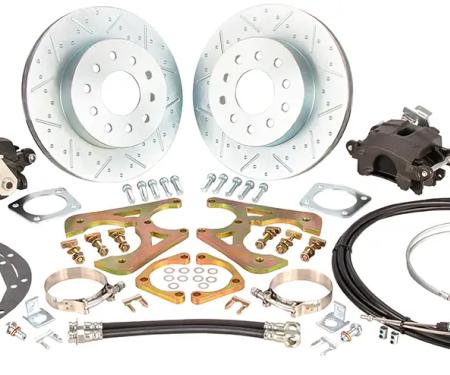 Classic Performance 11" Rear Disc Brake Wheel Kit w/ E-Brakes 68-69 Camaro, 5 x 4.75 1012RWBK-SE-6869ARGX