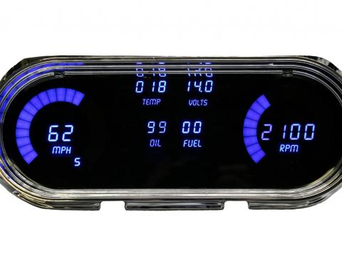 Intellitronix 1962-1965 Chevy Nova LED Digital Gauge Panel DP8001