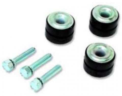 El Camino Wiper System Related Bolts Wiper Motor & Insulators Grommets, 8 Pieces, 1964-1966