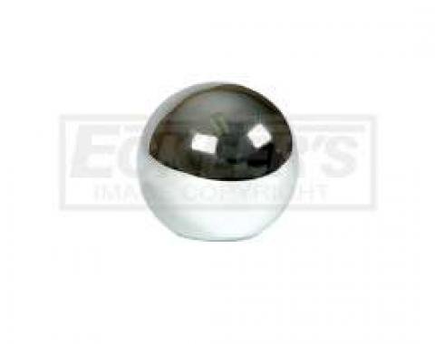 El Camino Shift Knob, 4-Speed, Chrome, With 3/8 Thread, 1969-1972