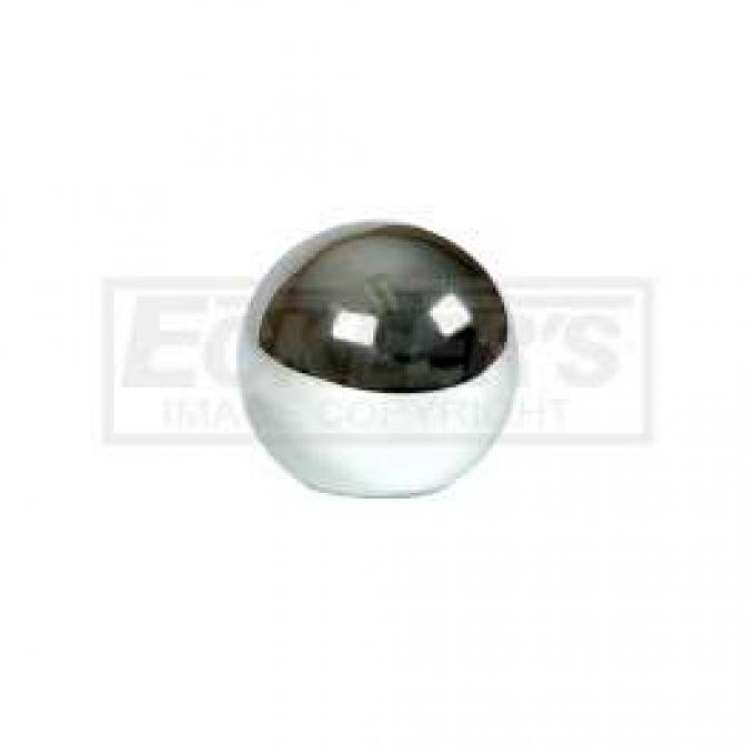 El Camino Shift Knob, 4-Speed, Chrome, With 3/8 Thread, 1969-1972