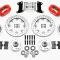 Wilwood Brakes Forged Dynalite Big Brake Front Brake Kit (Hub) 140-7675-ZR