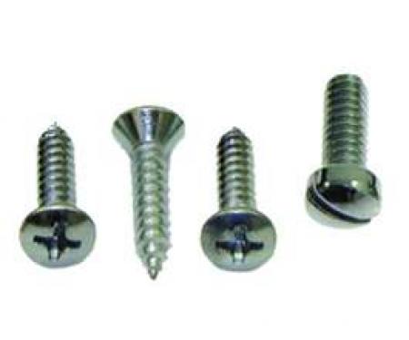 Camaro Sunvisor Support Screw Set, 1967-1969