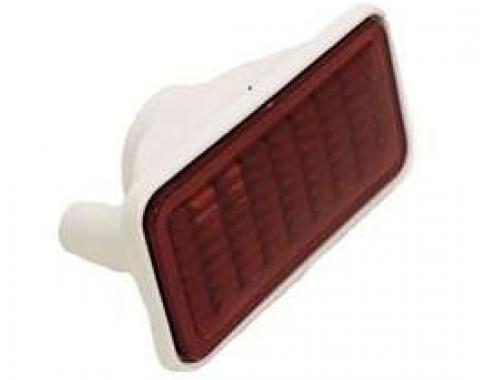 Camaro Side Marker Light Lens Assembly, Quarter Panel, Red,1968