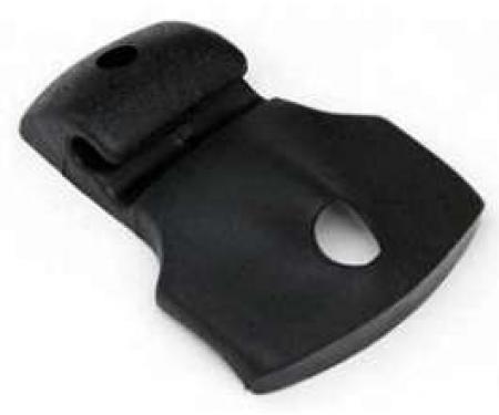 Camaro Inside Rear View Mirror Bracket Boot, Coupe, Black, 1968-1969