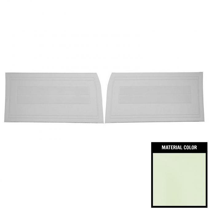 PUI Interiors 1964 Chevrolet Nova 4-Door Sedan/WagonWhite Front Door Panels 64XD4D69