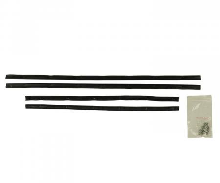 PUI Interiors 1962-1965 Chevrolet Nova 2 Door Hardtop Outers Only Window Felt Kit O209-10