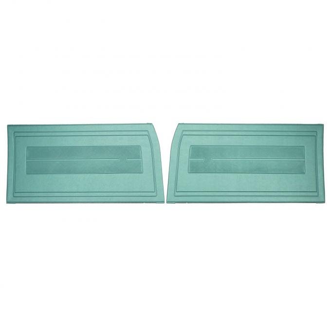 PUI Interiors 1964 Chevrolet Nova 4 Door Sedan/Wagon Aqua Front Door Panels 64XD4D50