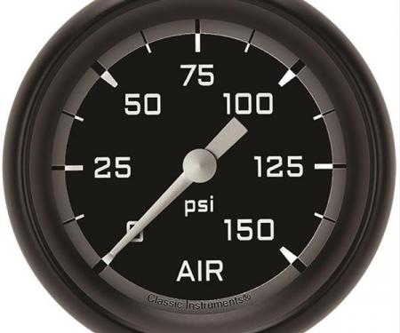 Classic Instruments Autocross Gray 2 5/8" Air Pressure Gauge AX318GBPF