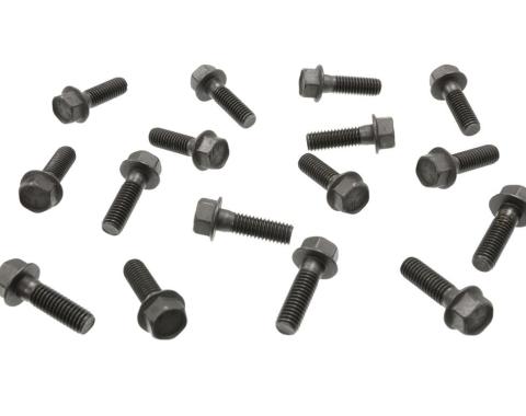 Redline Restomotive® GM Car Manifold Bolt Set for Cast Iron Intake, 396 / 375 HP, Correct "M" Headmark