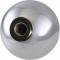 El Camino Shift Knob, 4-Speed, Chrome, With 3/8 Thread, 1969-1972