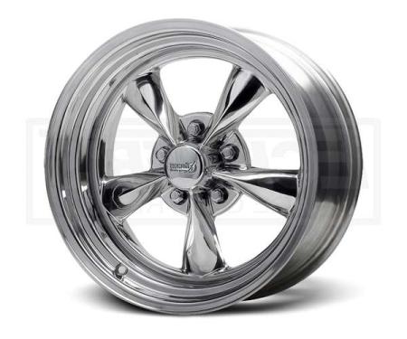 Nova Polished Fuel Wheel, 15x6, 5x4 1/2 Pattern, 1962-1979