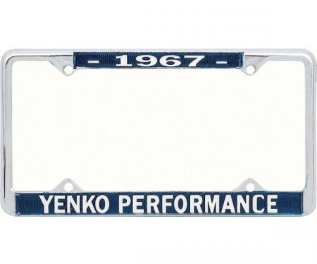 Nova License Frame, Yenko, 1967