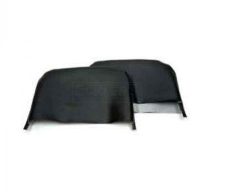 Legendary Auto Interiors Nova Headrest Covers, Bench Seat, Black, 1969