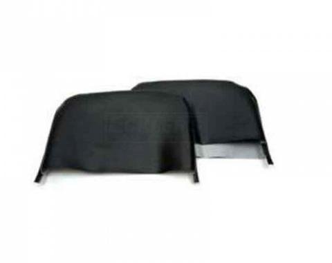 Legendary Auto Interiors Nova Headrest Covers, Bench Seat, Black, 1969