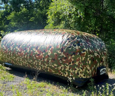 CarCapsule™ The Outdoor CarCapsule, Length 18' (216 x 78 x 68 Inches) CCO18FCAMO