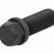 Mr. Gasket Header Bolts -3/8-16 X 1 Inch Hex Head, Black Oxide 917