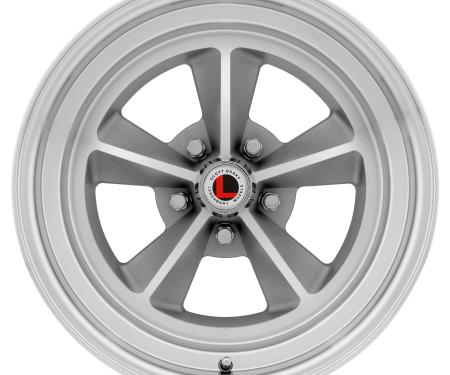 Legendary Wheels 1964-1973 Ford Mustang 15 X 7 Legendary GT9 Alloy Wheel, 5 on 4.5 BP, 4.25 BS, Natural LW69-50754C