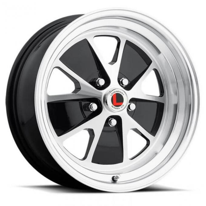 Legendary Wheels 17x7 Styled Alloy Aluminuminum Rim-blk Wheel Lw20 