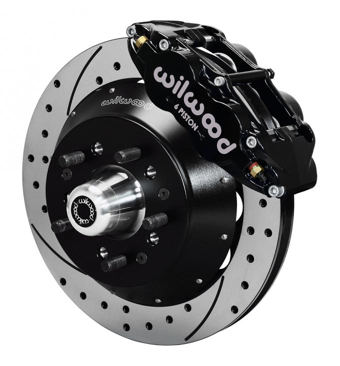 Wilwood Brakes Forged Narrow Superlite 6R Big Brake Front Brake Kit (Hub) 140-9803-D