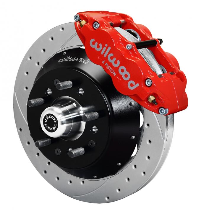 Wilwood Brakes Forged Narrow Superlite 6R Big Brake Front Brake Kit (Hub) 140-9803-ZR