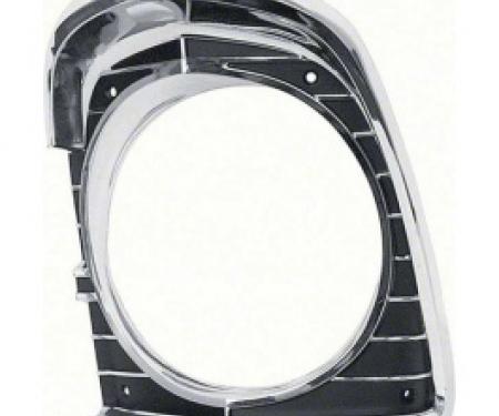 Nova Headlight Bezel, Right Hand, 1967