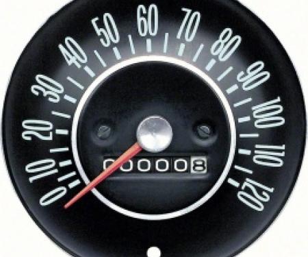 Nova Speedometer, 120 MPH, 1962-1964