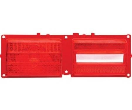 Nova Taillight Lens, Standard, Left, 1975-1979