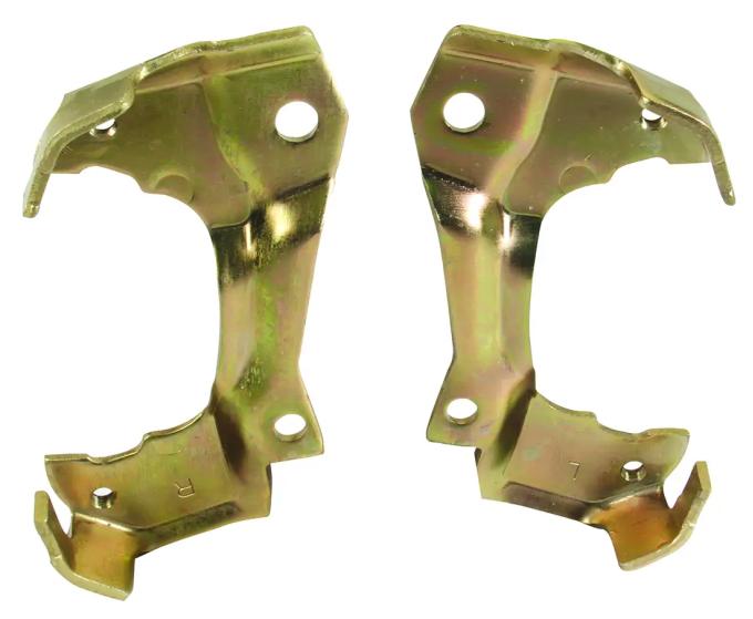 Classic Performance Disc Brake Bracket Kit - 5 Lug, 5x4.75 Bolt Pattern Drop Spindle 6474DB-M