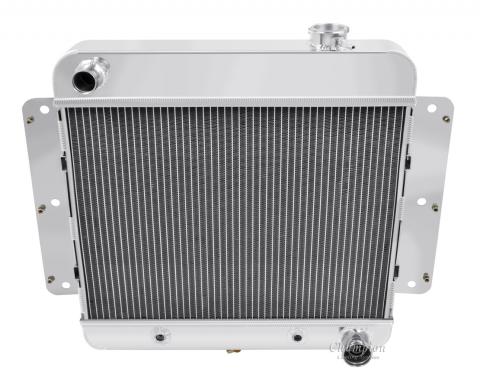 Champion Cooling 1962-1967 Chevrolet Chevy II 3 Row All Aluminum Radiator Made With Aircraft Grade Aluminum CC255