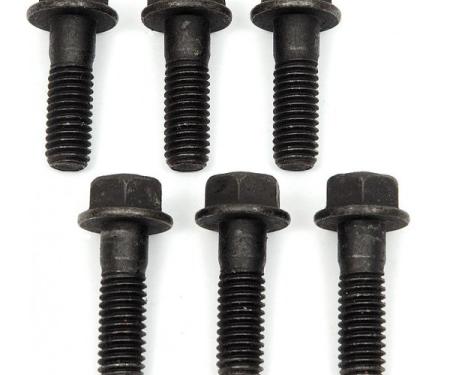 Redline Restomotive® 1964-1981 GM Car 6 piece Bell Housing Mounting Bolt Set, Correct "M" Headmark